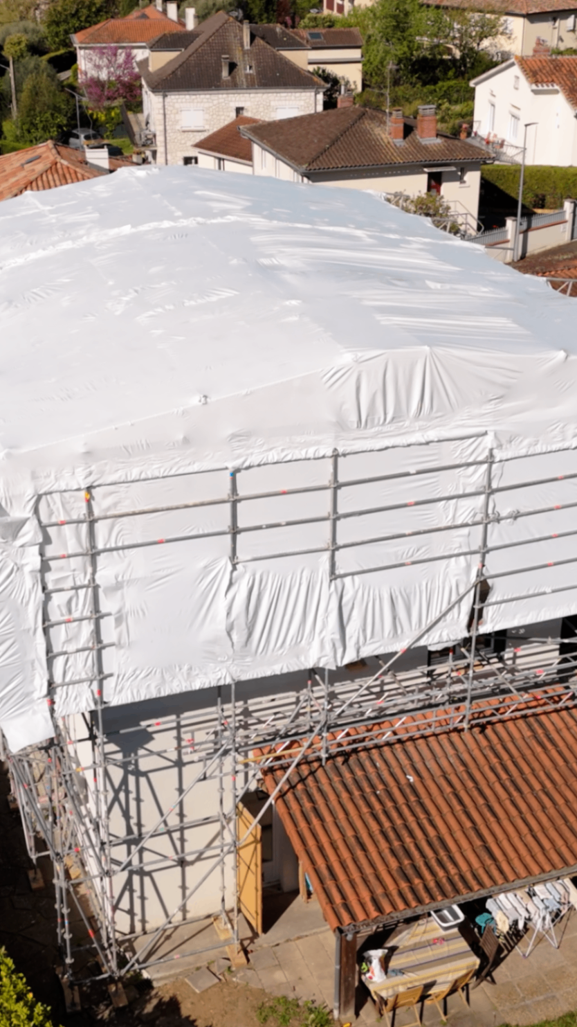 Adaptation et rénovation d'une maison