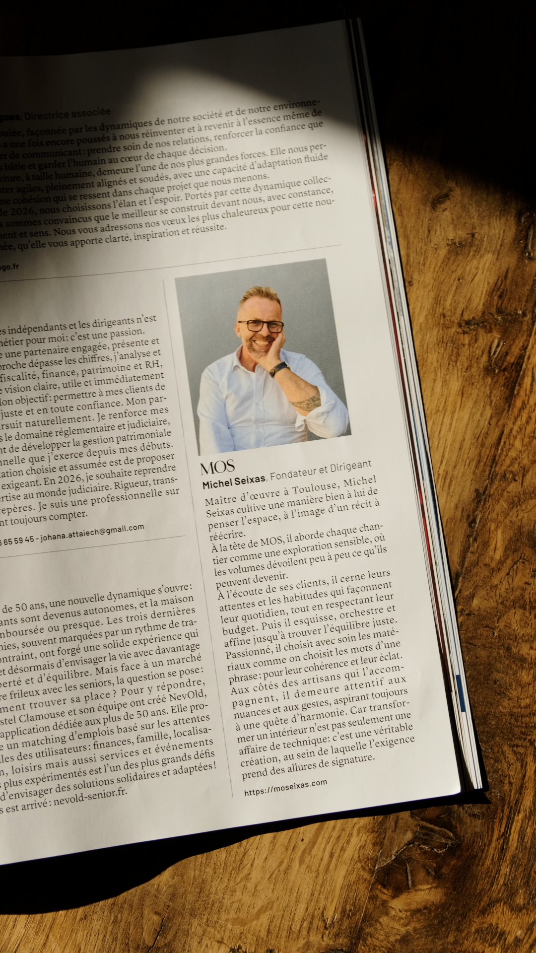 Édito de Michel Seixas dans Marie Claire Midi-Pyrénées